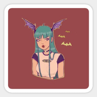 Casual Morrigan Sticker